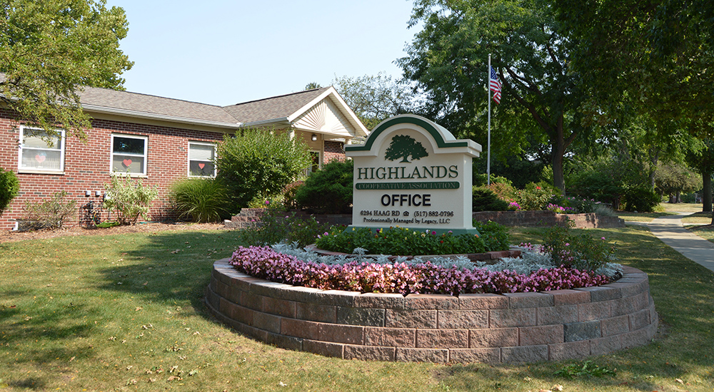Available Memberships at Highlands Cooperative, a nonprofit Corporation under the laws of Michigan